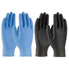 DISPOSABLE GLOVES BLACK